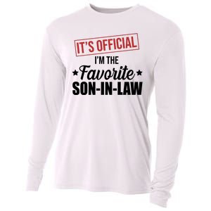 Im The Favorite Son In Law Funny Gift Cooling Performance Long Sleeve Crew