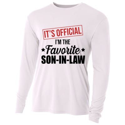Im The Favorite Son In Law Funny Gift Cooling Performance Long Sleeve Crew