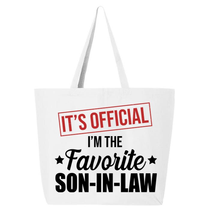 Im The Favorite Son In Law Funny Gift 25L Jumbo Tote