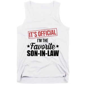 Im The Favorite Son In Law Funny Gift Tank Top