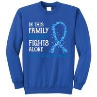 In This Family Nobody Fights Alone Gout Gift Sweatshirt