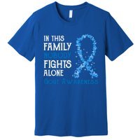 In This Family Nobody Fights Alone Gout Gift Premium T-Shirt