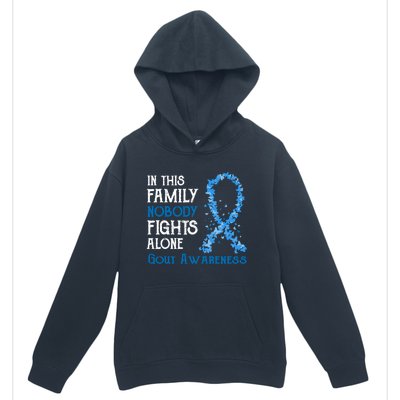 In This Family Nobody Fights Alone Gout Gift Urban Pullover Hoodie