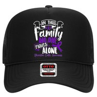 In This Family No One Fights Alone Ulcerative Colitis Awareness Hat