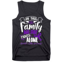 In This Family No One Fights Alone Ulcerative Colitis Awareness Tank Top