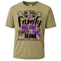 In This Family No One Fights Alone Ulcerative Colitis Awareness Performance Shirt