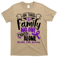In This Family No One Fights Alone Ulcerative Colitis Awareness T-Shirt