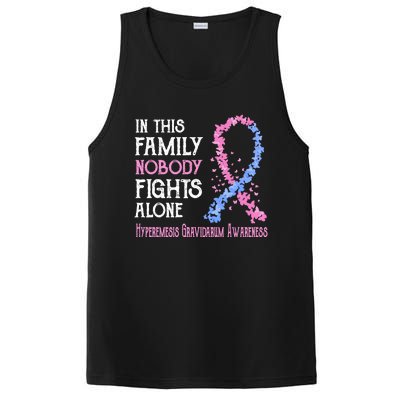 In This Family Nobody Fights Alone Hyperemesis Gravidarum Gift PosiCharge Competitor Tank