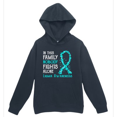 In This Family Nobody Fights Alone Ligma Gift Urban Pullover Hoodie