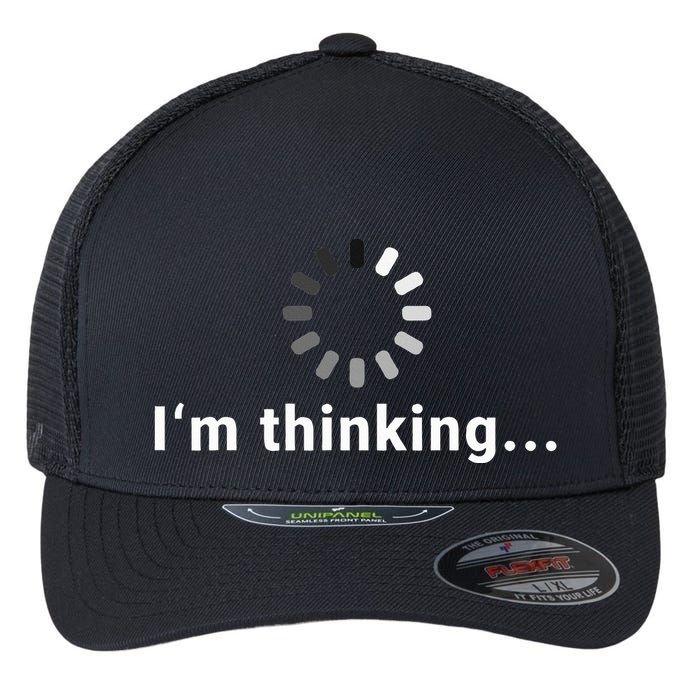 IM Thinking Fun Design Flexfit Unipanel Trucker Cap
