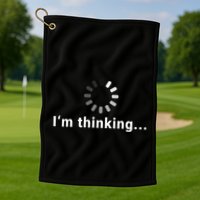 IM Thinking Fun Design Golf Towel