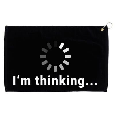 IM Thinking Fun Design Grommeted Golf Towel