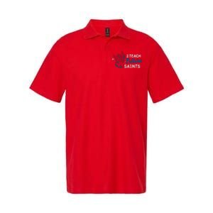 I Teach Future Saints Softstyle Adult Sport Polo