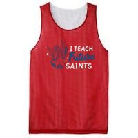 I Teach Future Saints Mesh Reversible Basketball Jersey Tank