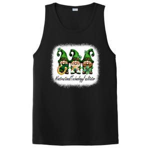 Instructional Technology Facilitator Gnomes St Patricks Day Gift PosiCharge Competitor Tank