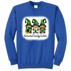 Instructional Technology Facilitator Gnomes St Patricks Day Gift Sweatshirt