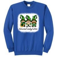 Instructional Technology Facilitator Gnomes St Patricks Day Gift Tall Sweatshirt