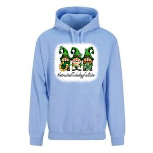 Instructional Technology Facilitator Gnomes St Patricks Day Gift Unisex Surf Hoodie