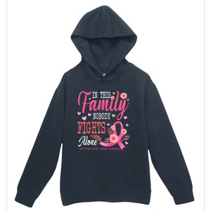 In This Family Nobody Fights Alone Neuroendocrine Cancer Cool Gift Urban Pullover Hoodie