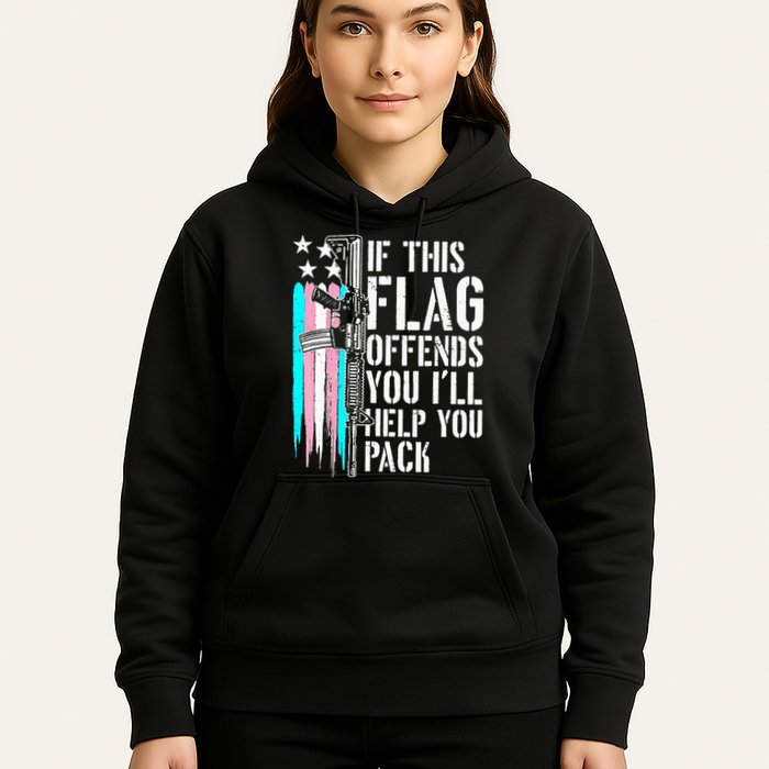 If This Flag Offends You ILl Help You Pack Hoodie
