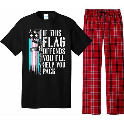 If This Flag Offends You ILl Help You Pack Pajama Set