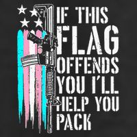 If This Flag Offends You ILl Help You Pack Trucker Hat