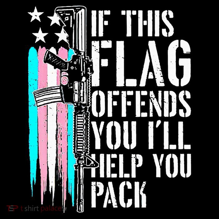 If This Flag Offends You ILl Help You Pack Short Acrylic Beanie