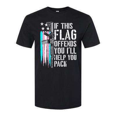 If This Flag Offends You ILl Help You Pack Softstyle® CVC T-Shirt