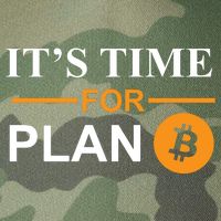 It's Time For Plan B Bitcoin Legacy Tie Dye Trucker Hat
