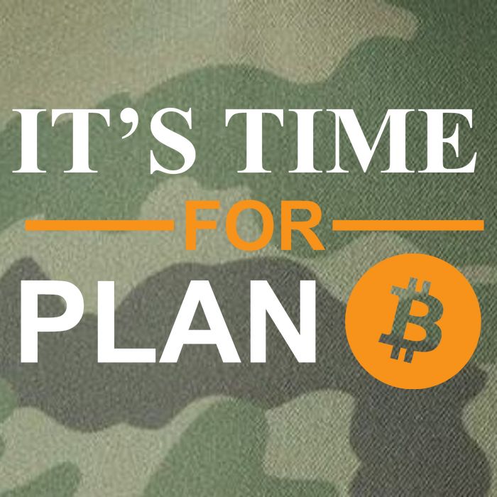 It's Time For Plan B Bitcoin Legacy Tie Dye Trucker Hat