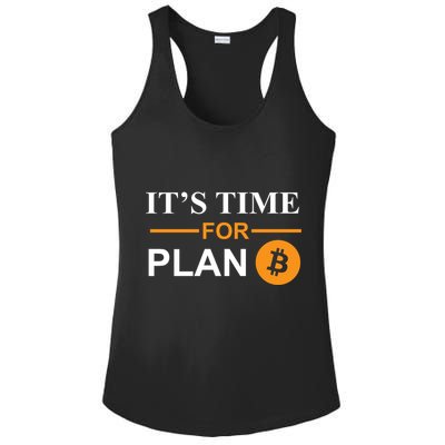 It's Time For Plan B Bitcoin Ladies PosiCharge Competitor Racerback Tank