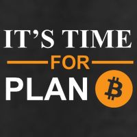 It's Time For Plan B Bitcoin Microfiber Hand Towel