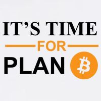 It's Time For Plan B Bitcoin Garment-Dyed Sweatshirt