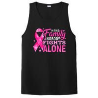 In This Family Nobody Fights Alone Breast Cancer Awareness PosiCharge Competitor Tank