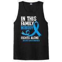 In This Family Nobody Fights Alone Prostate Cancer Awareness PosiCharge Competitor Tank