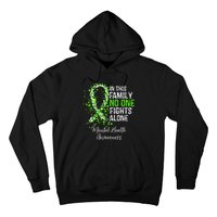 In This Family No One Fights Alone Mental Health Awareness Hoodie