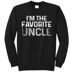 Im The Favorite Uncle Tee From Niece Nephew Sweatshirt