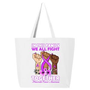 In This Family We Fight Together Pancreatic Cancer Awareness Great Gift 25L Jumbo Tote