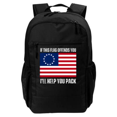 If This Flag Offends You Ill Help You Pack Daily Commute Backpack