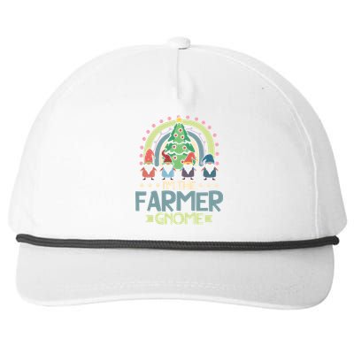 IM The Farmer Gnome Family Matching Christmas Great Gift Snapback Five-Panel Rope Hat