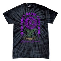 In This Family No One Fight Alone Alzheimer’s Awareness Tie-Dye T-Shirt