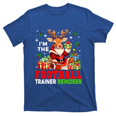 IM The Football Trainer Reindeer Christmas Reindeer Player Great Gift T-Shirt