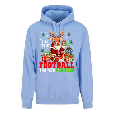 IM The Football Trainer Reindeer Christmas Reindeer Player Great Gift Unisex Surf Hoodie