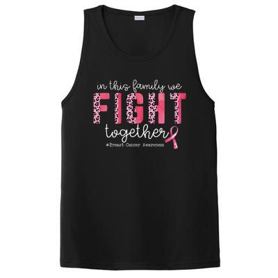 In This Family We Fight Together Breast Cancer Awareness PosiCharge Competitor Tank