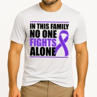 In This Family No One Fights Alone Pancreatic Cancer Cooling Performance Crew T-Shirt