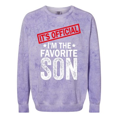 IM The Favorite Son Colorblast Crewneck Sweatshirt