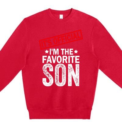 IM The Favorite Son Premium Crewneck Sweatshirt