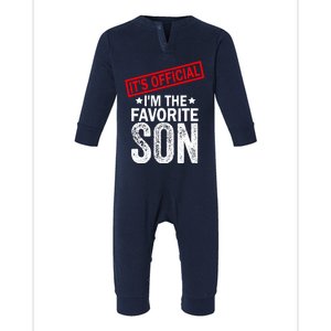 IM The Favorite Son Infant Fleece One Piece