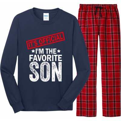 IM The Favorite Son Long Sleeve Pajama Set