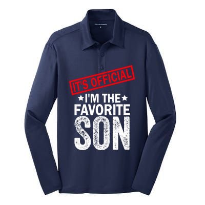 IM The Favorite Son Silk Touch Performance Long Sleeve Polo